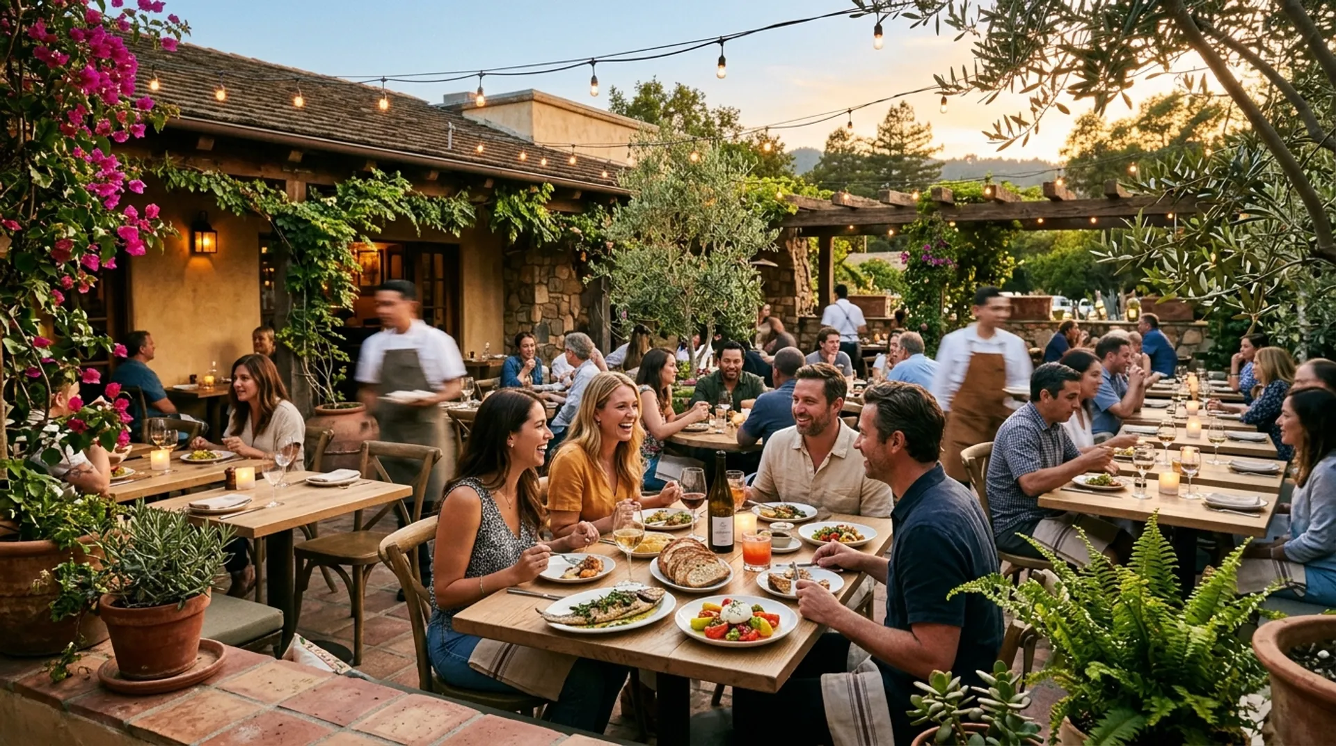 California restaurant dining scene