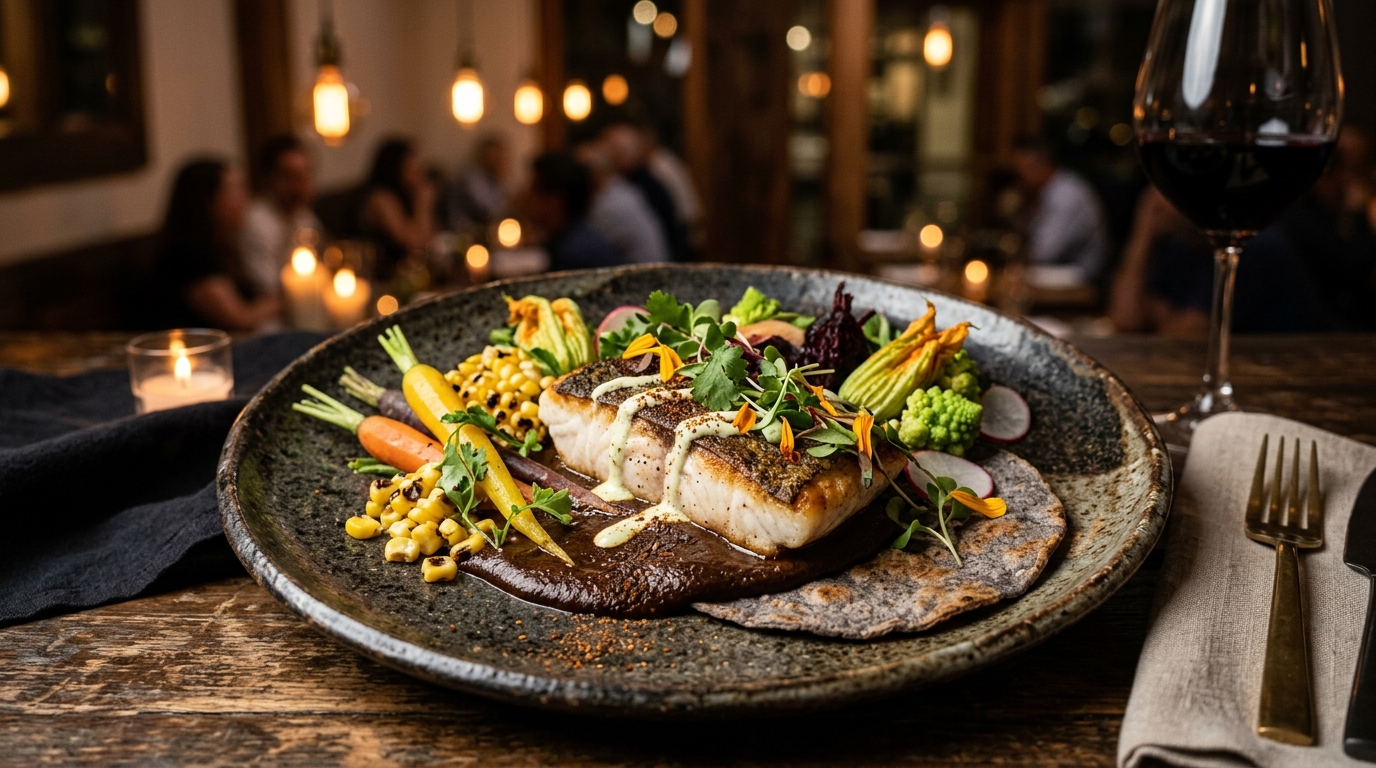 Contemporary Mexican fine dining in California