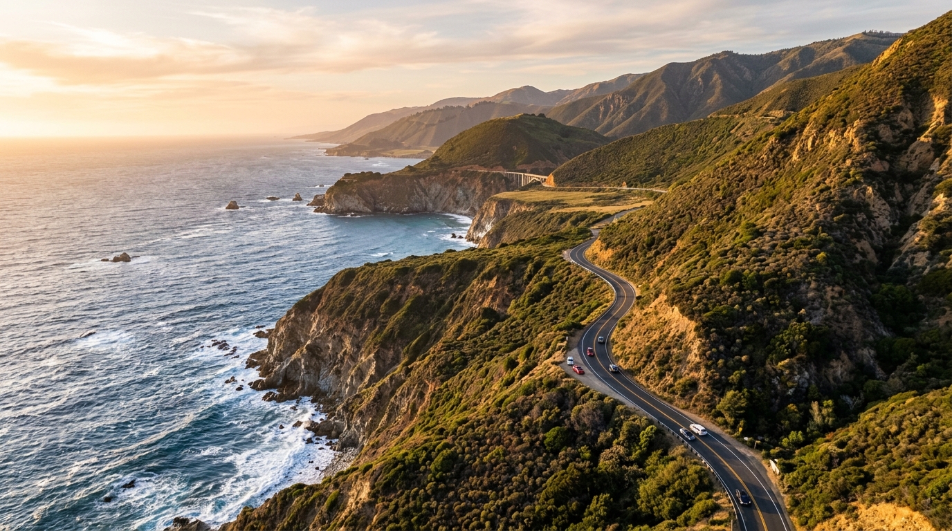 Highway 1 road trip along the Big Sur California coast